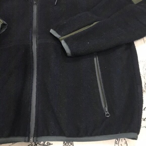 Vince Mixed Media Hooded Jacket - Picture 4 of 8